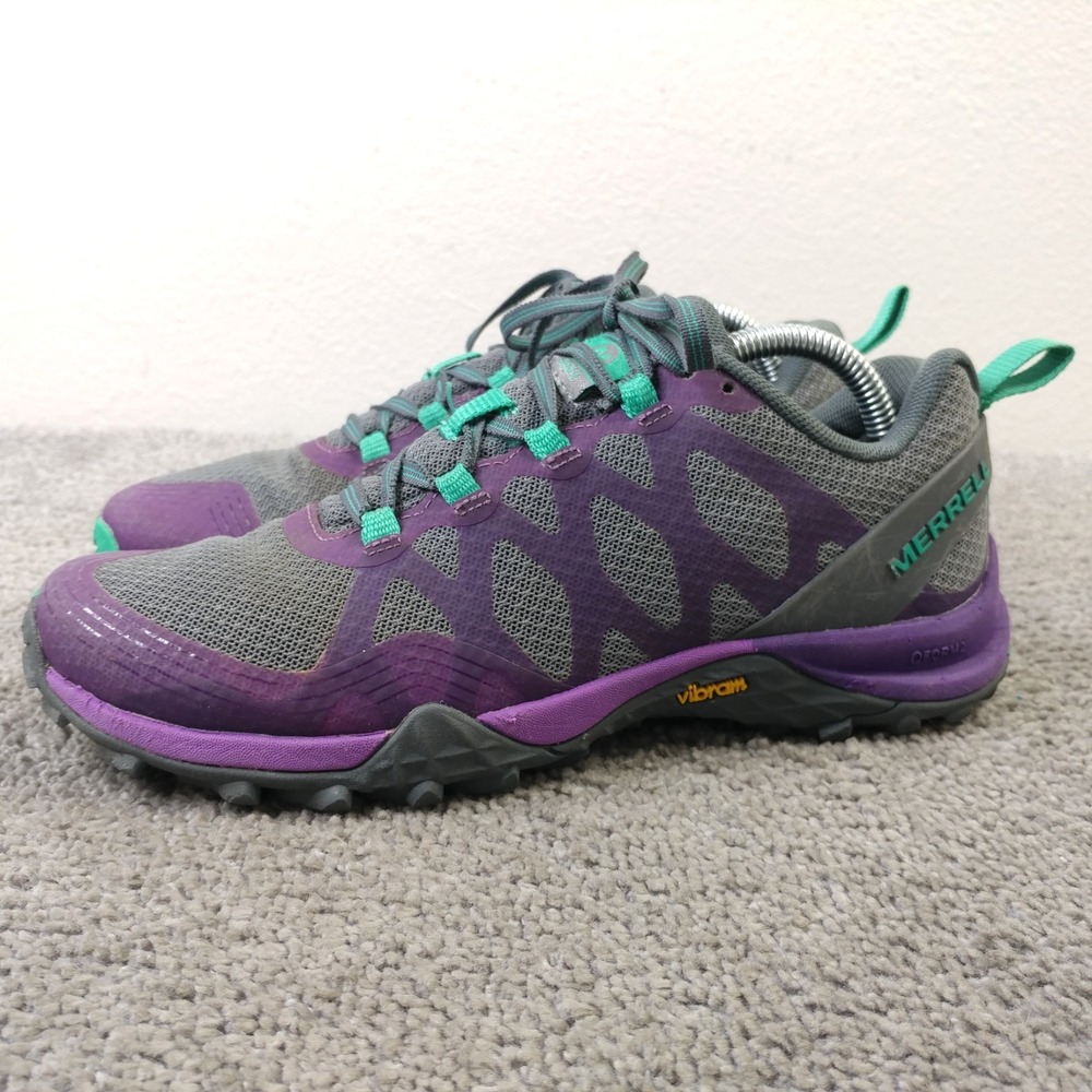 Merrell Siren Sport 3 Womens 6 Hiking Shoes Trail Sneakers Purple J99892 Low Top